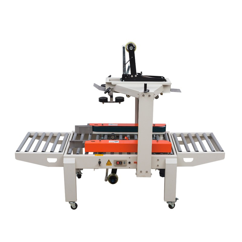 FXC50500 Carton sealer box sealing packaging machine with side belt ...